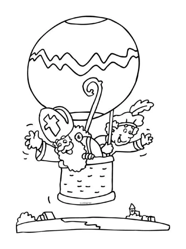 Chapeu de Piet para Colorear 19