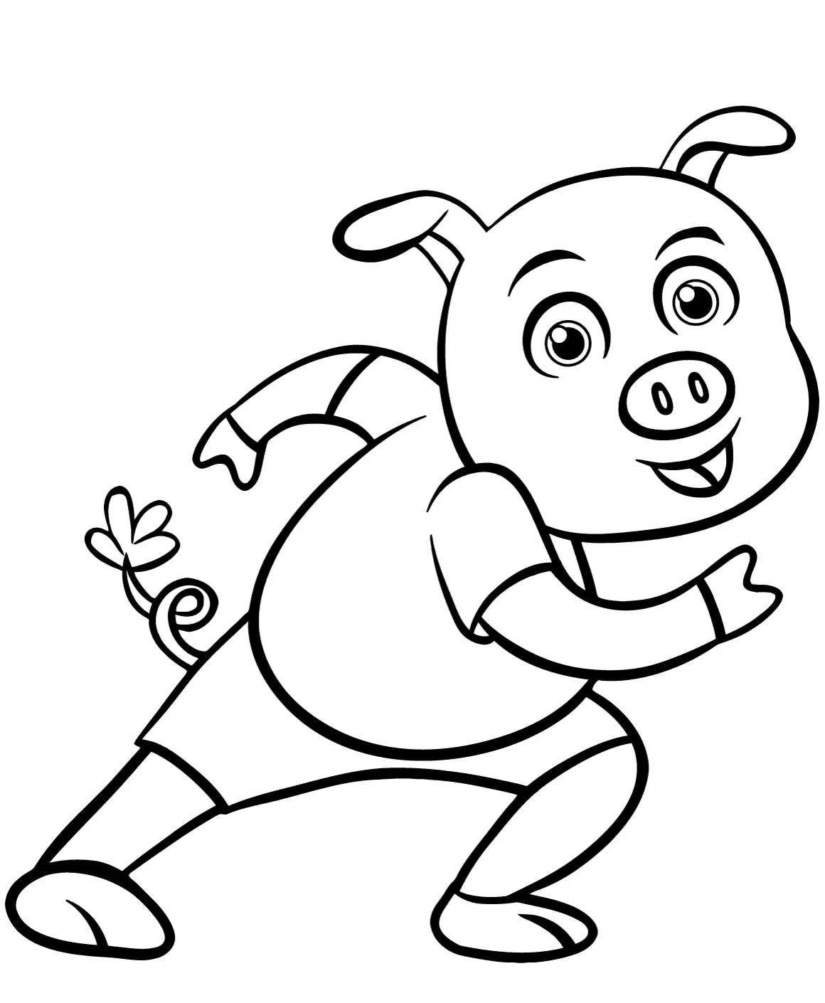 Schwein Ausmalbilder 39