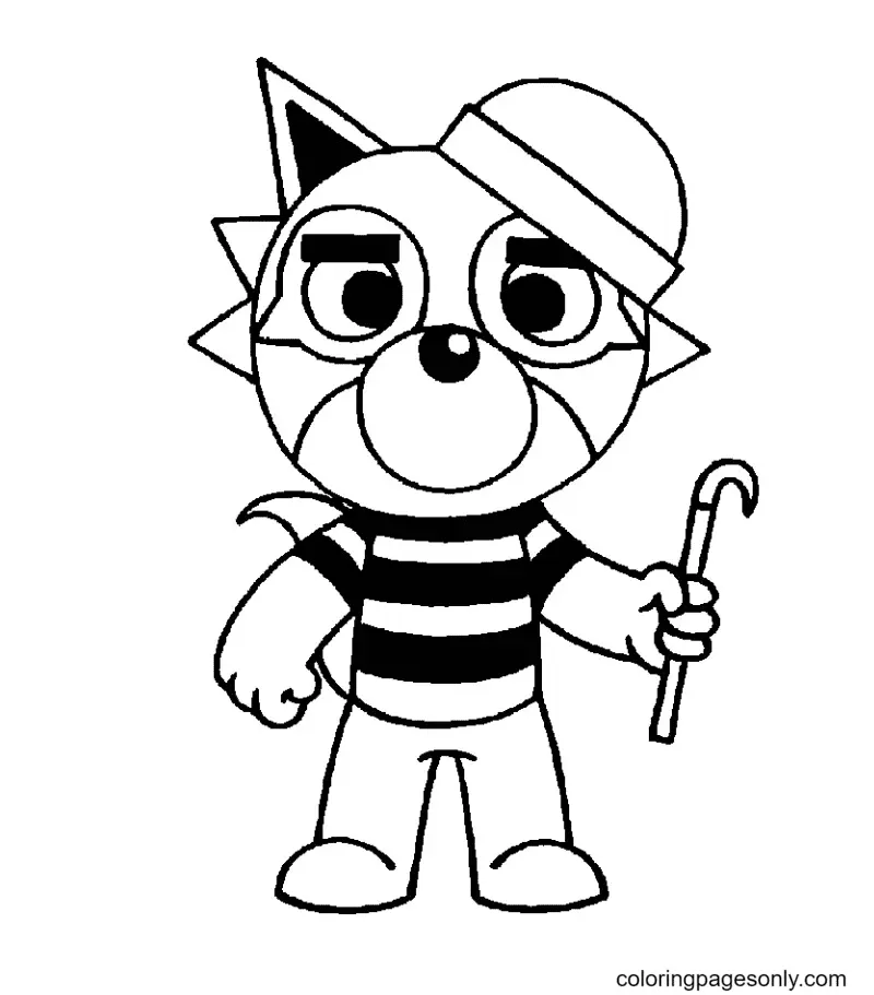 Piggy Coloring Pages 15