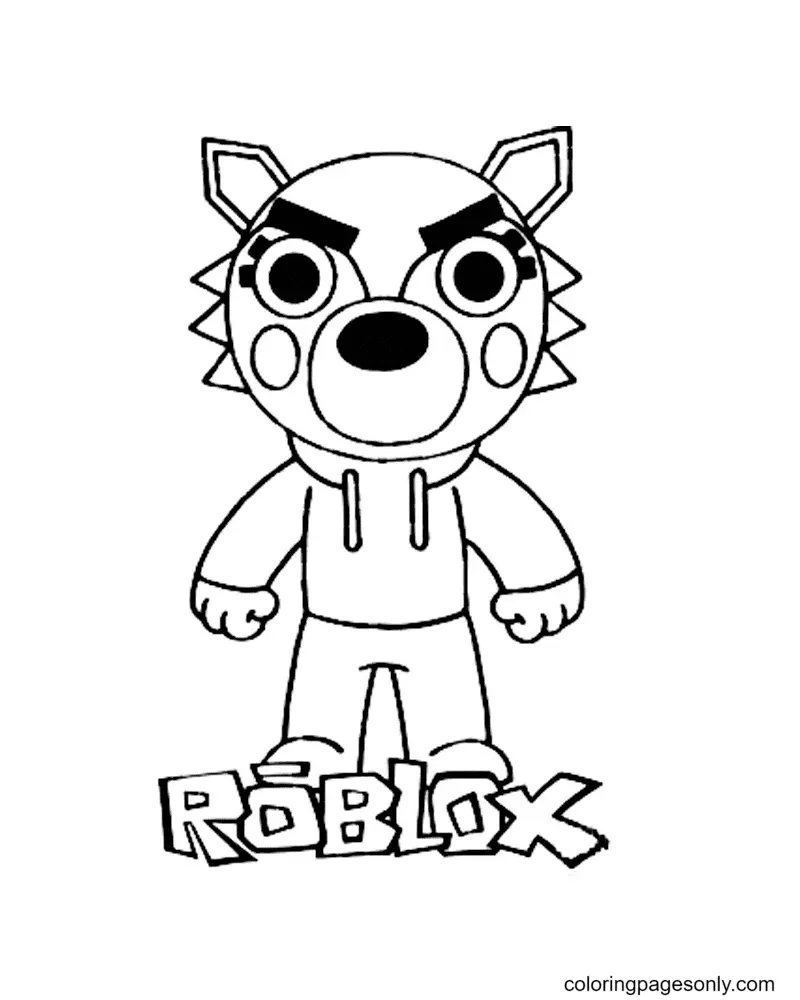 Piggy Coloring Pages 16