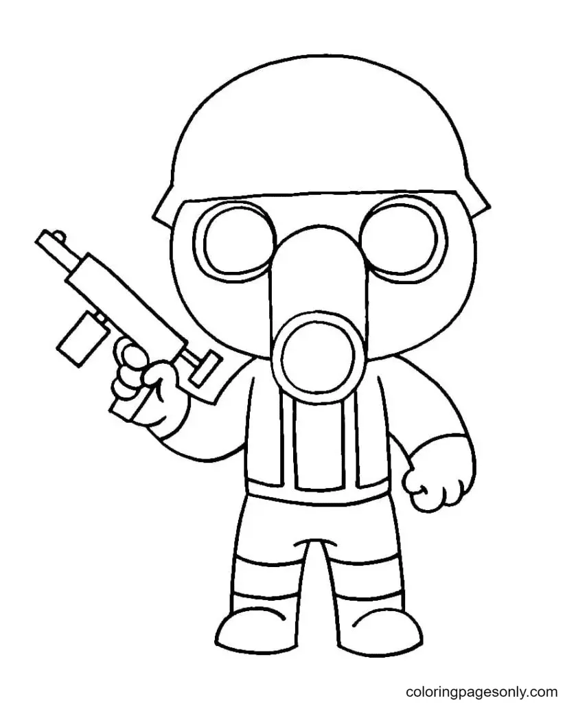 Piggy Coloring Pages 18