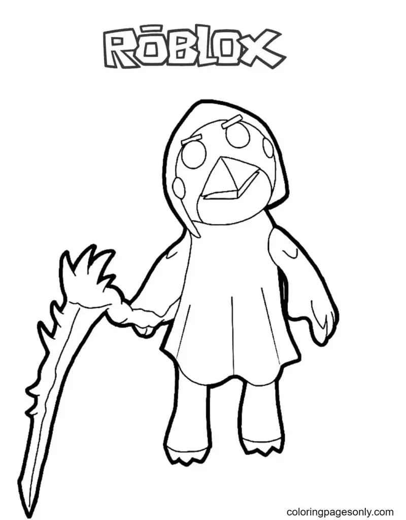 Piggy Coloring Pages 19