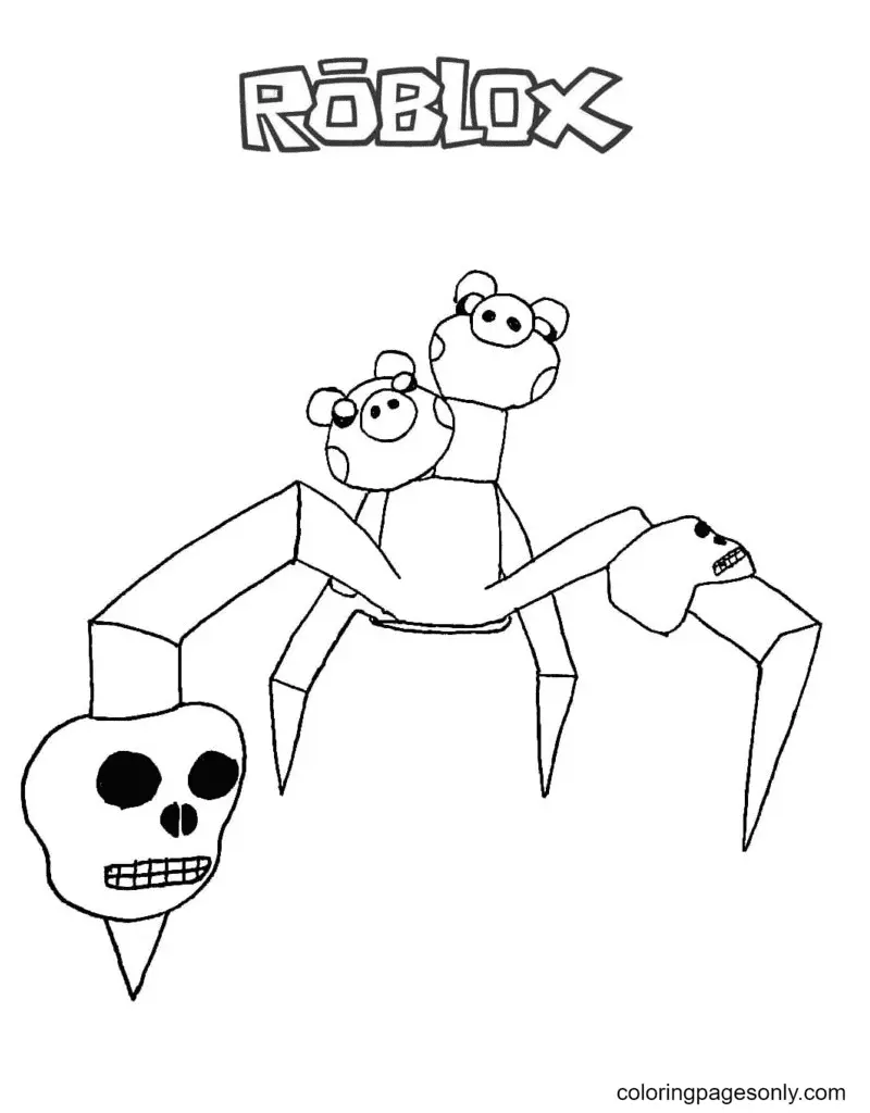 Piggy Coloring Pages 20