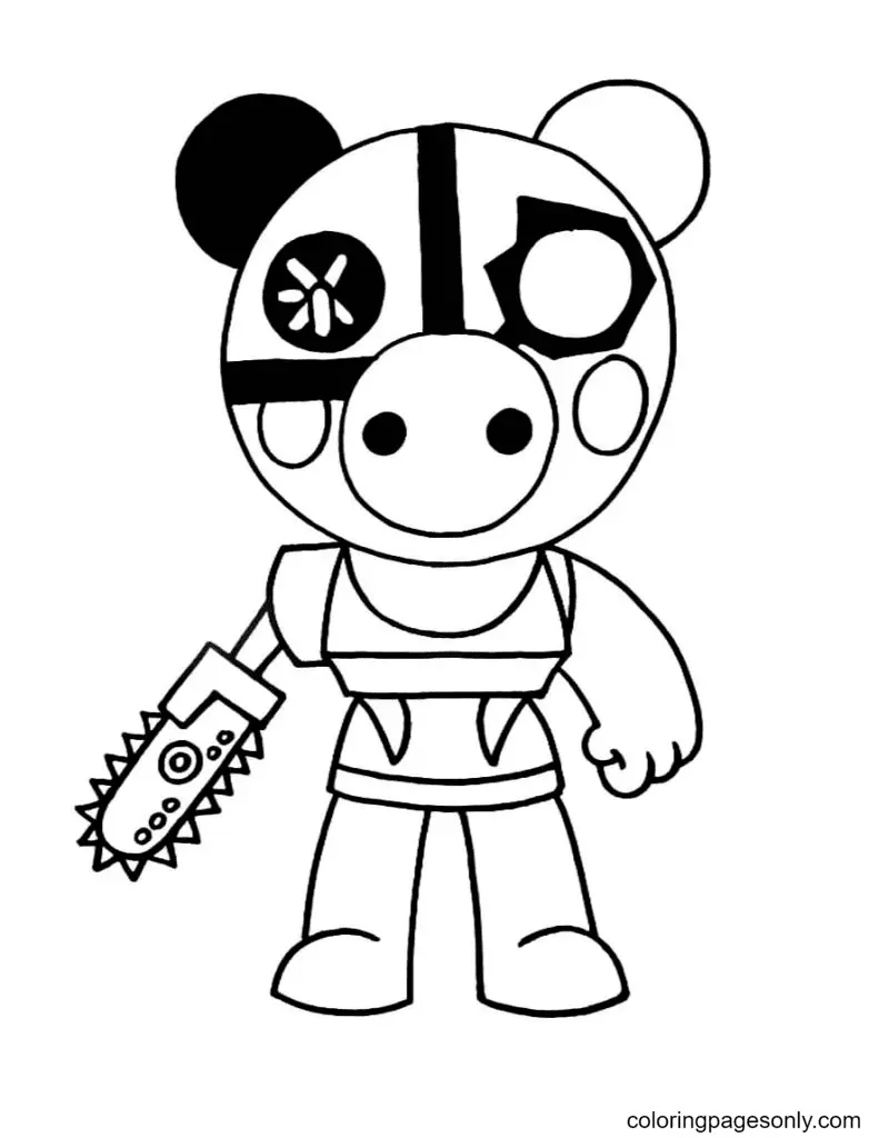 Piggy Coloring Pages 21