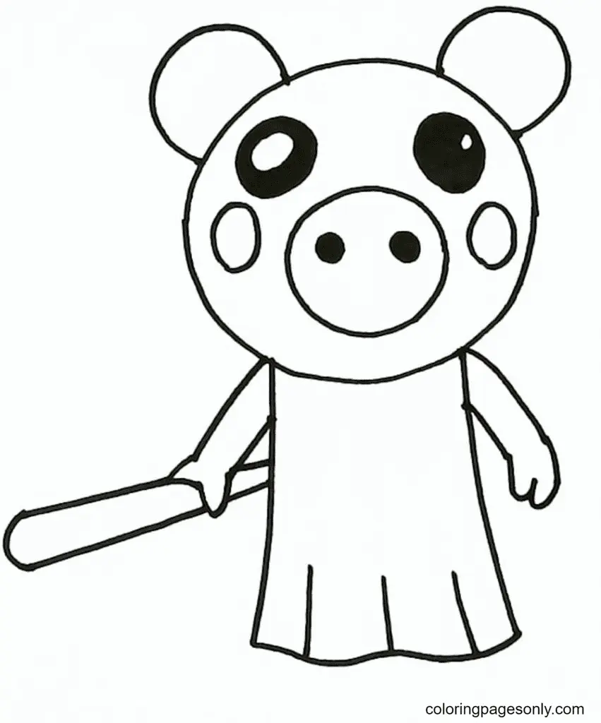 Piggy Coloring Pages 25