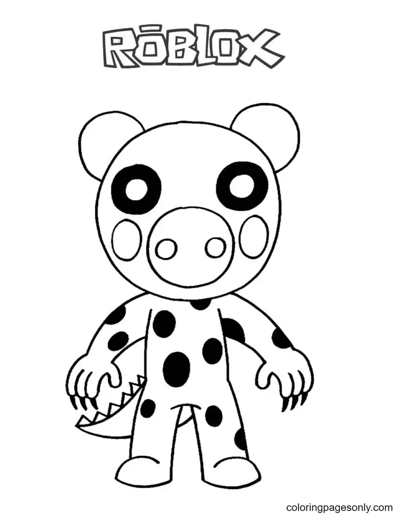 Piggy Coloring Pages 26