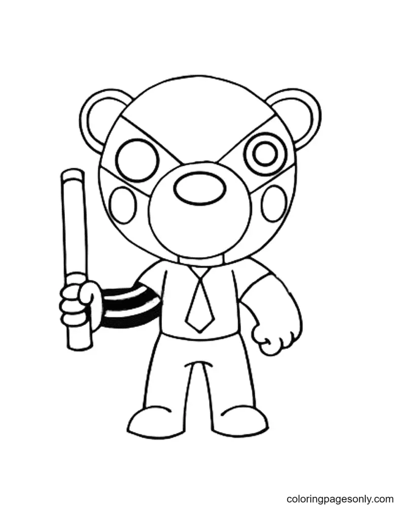 Piggy Coloring Pages 30