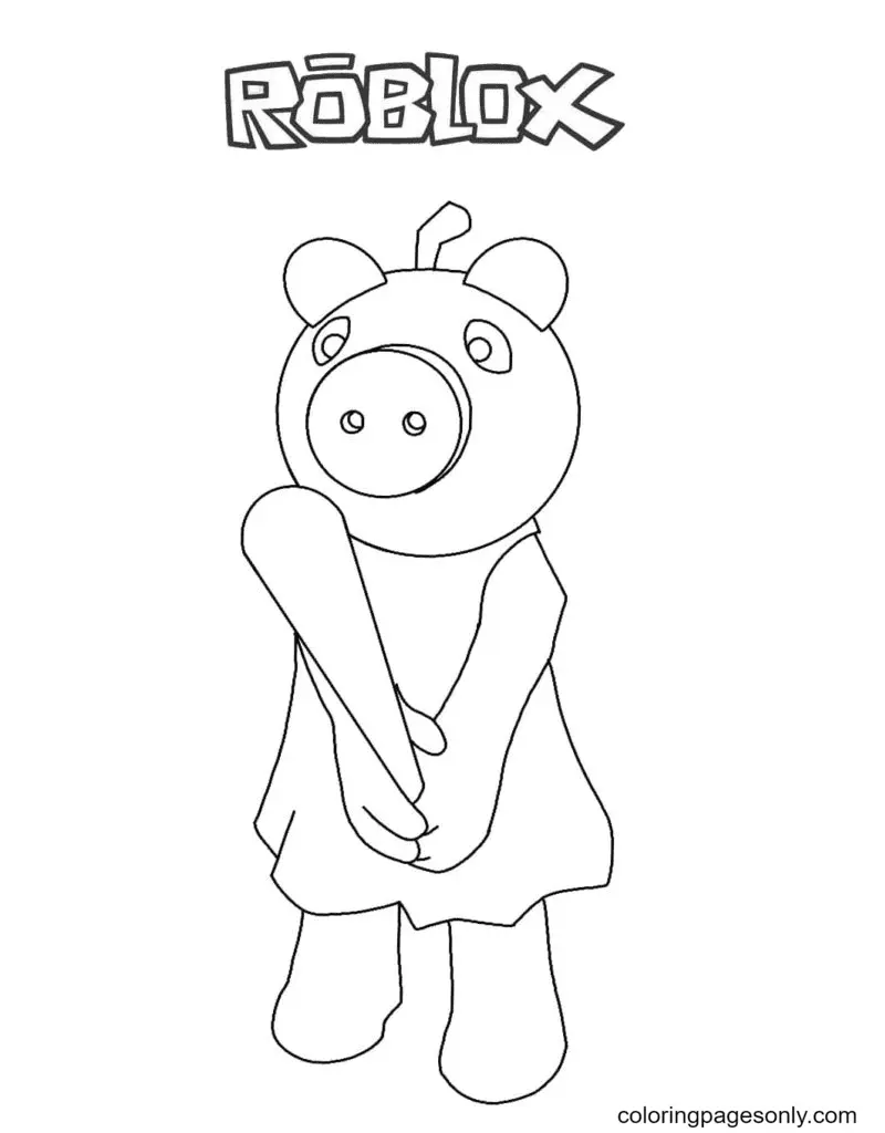 Piggy Coloring Pages 34