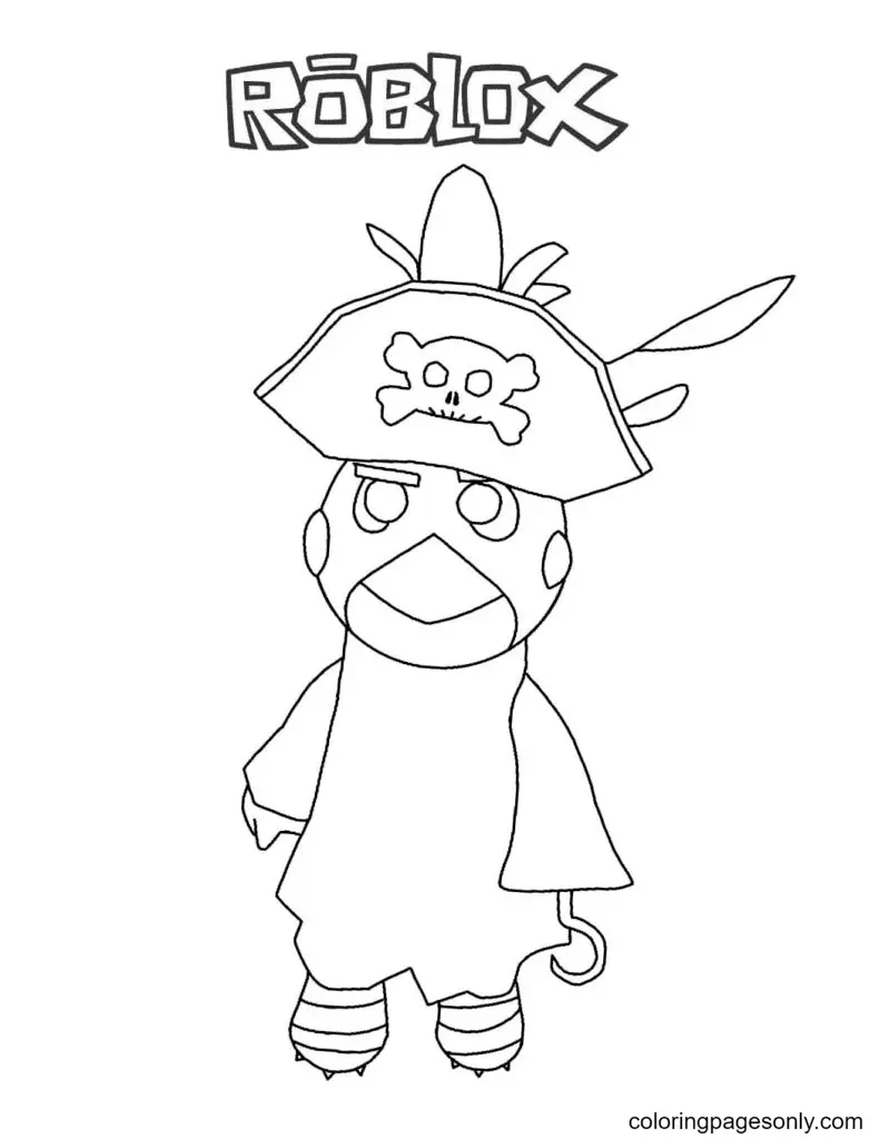 Piggy Coloring Pages 35