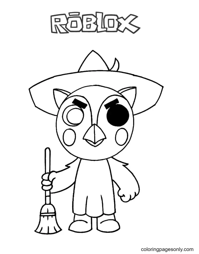 Piggy Coloring Pages 37