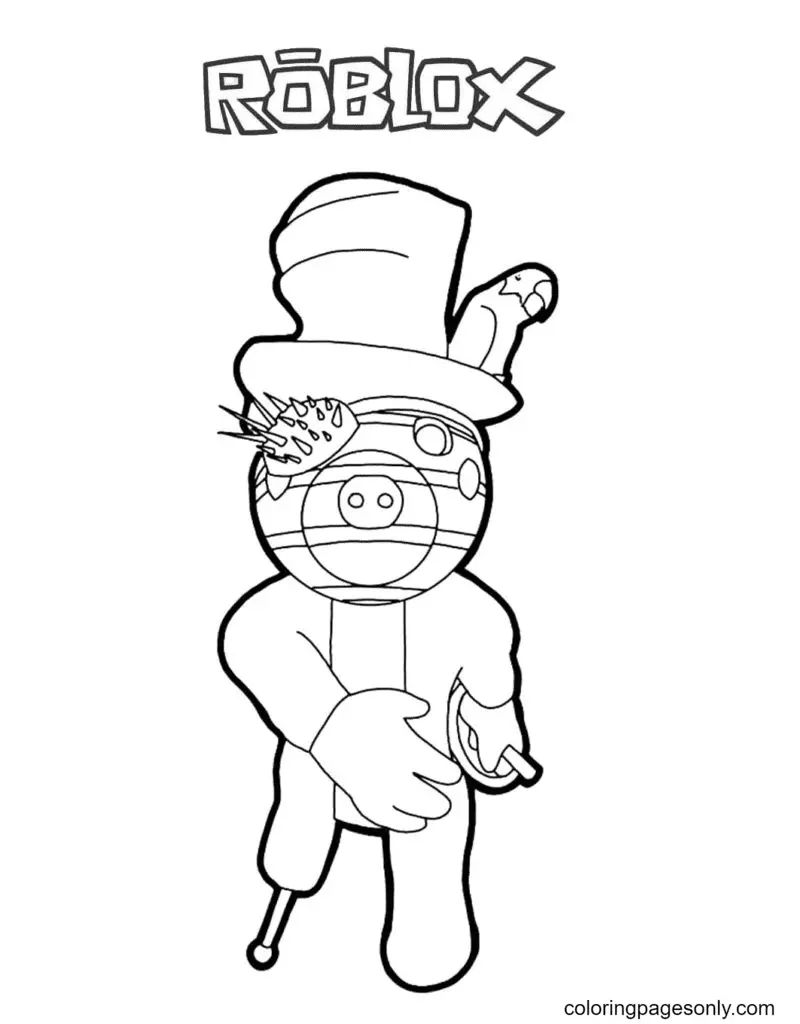 Piggy Coloring Pages 38