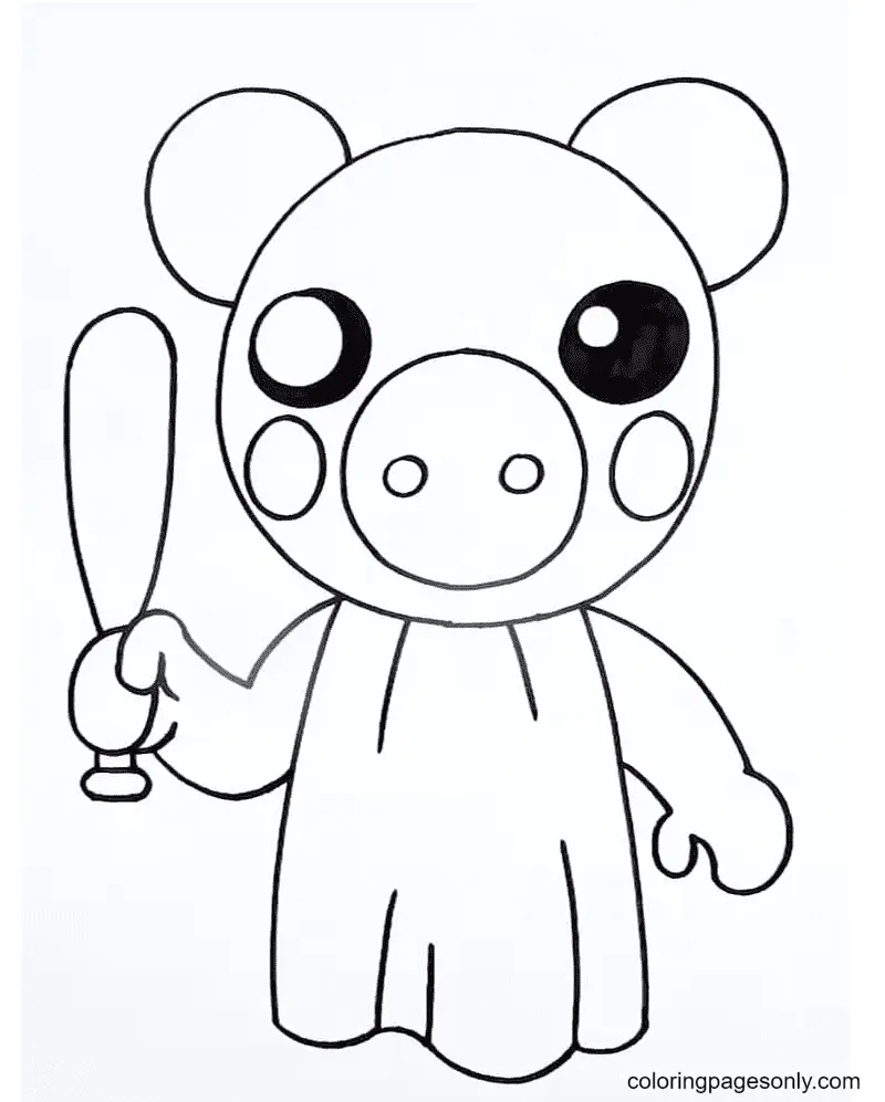 Piggy Coloring Pages 42