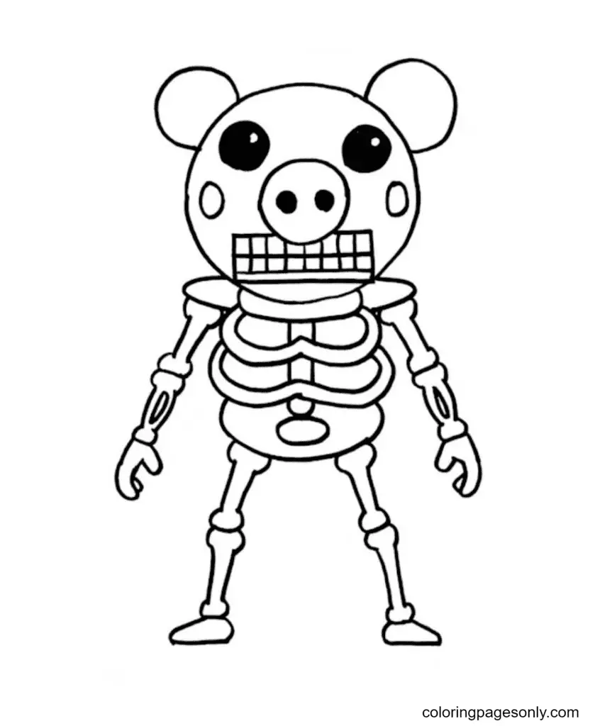Piggy Coloring Pages 44