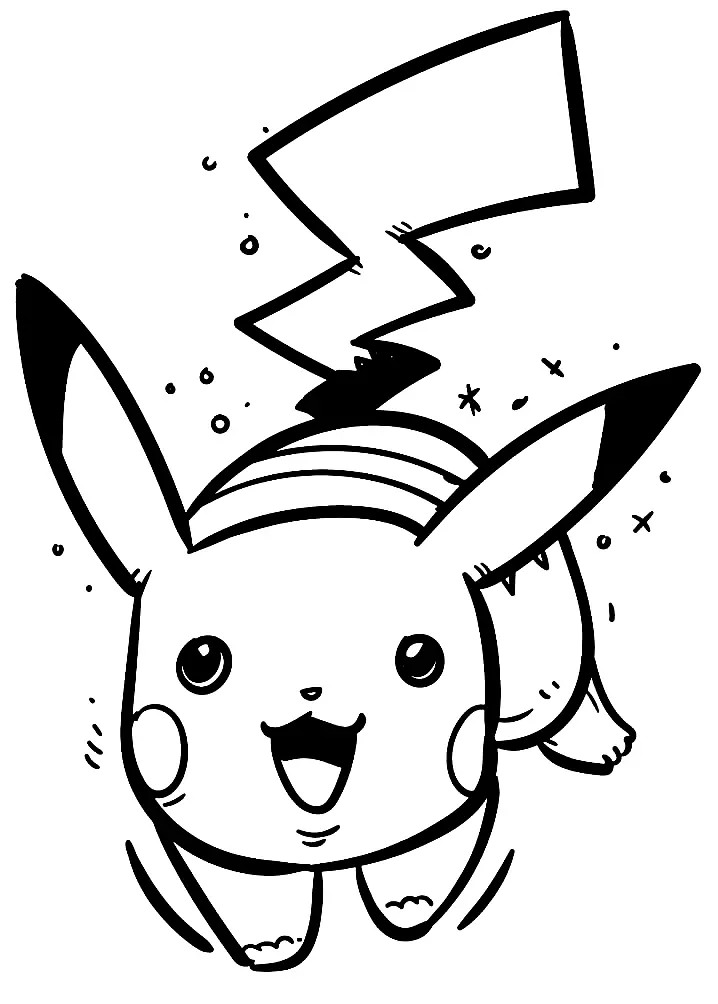 Pikachu Coloring Pages
