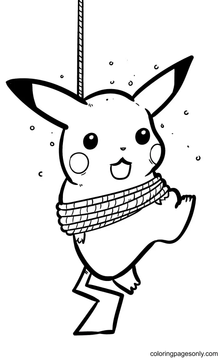 Pikachu Ausmalbilder 126