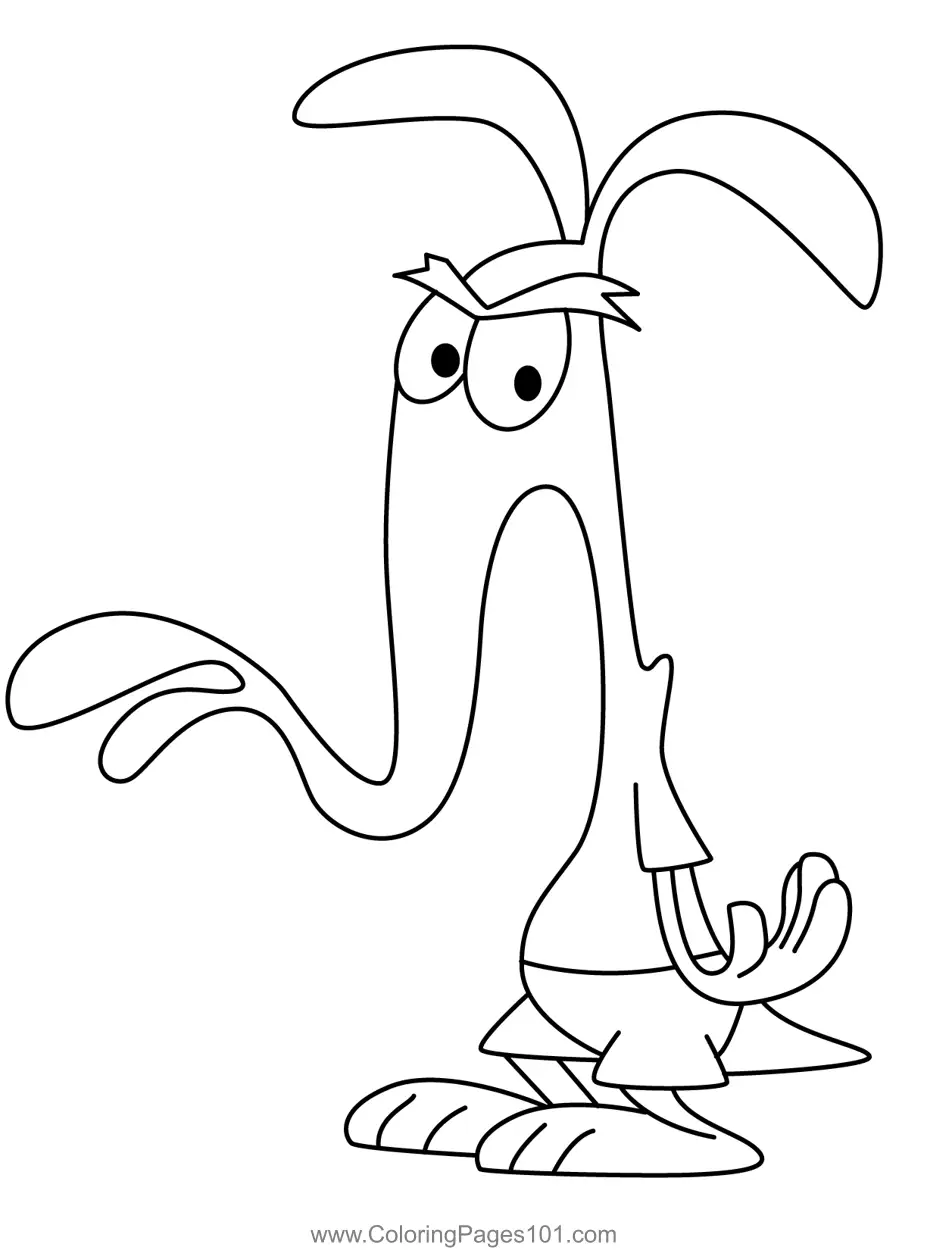 Pink Panther para Colorear 5