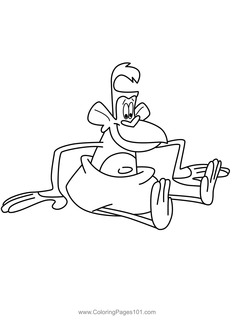 Pink Panther para Colorear 6