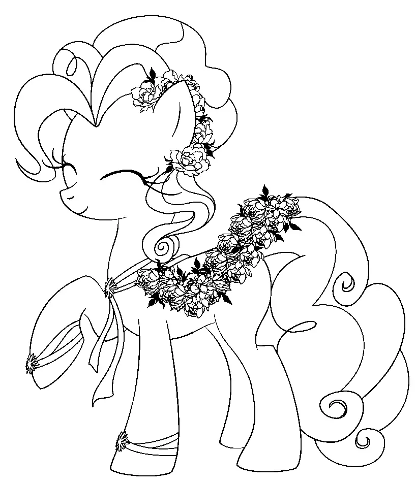 Pinkie Pie Para Colorear 53