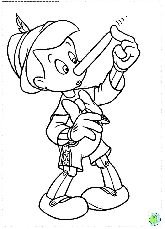 Pinocchio Ausmalbilder 28
