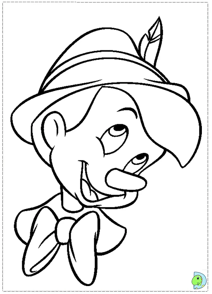 Pinocchio Ausmalbilder 29