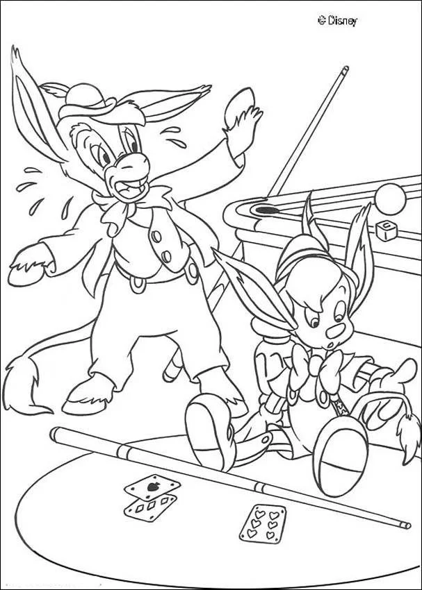 Pinocchio Ausmalbilder 38