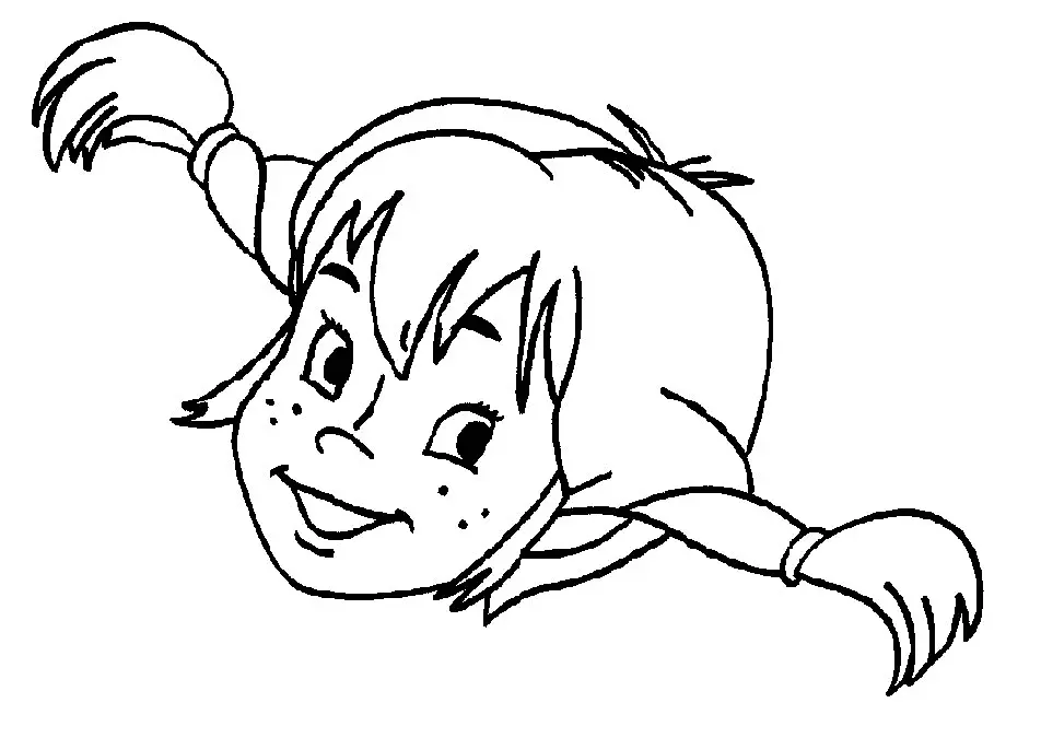 Pippi Langstrumpf Ausmalbilder 16