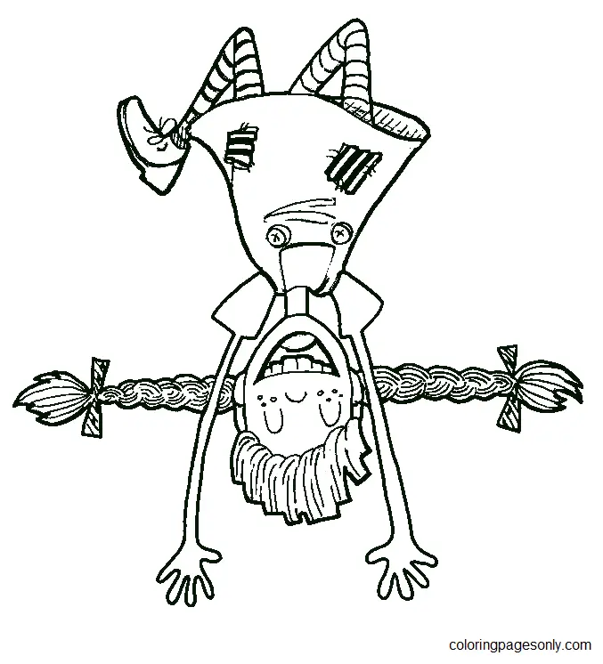 Pippi Langstrumpf Ausmalbilder 22