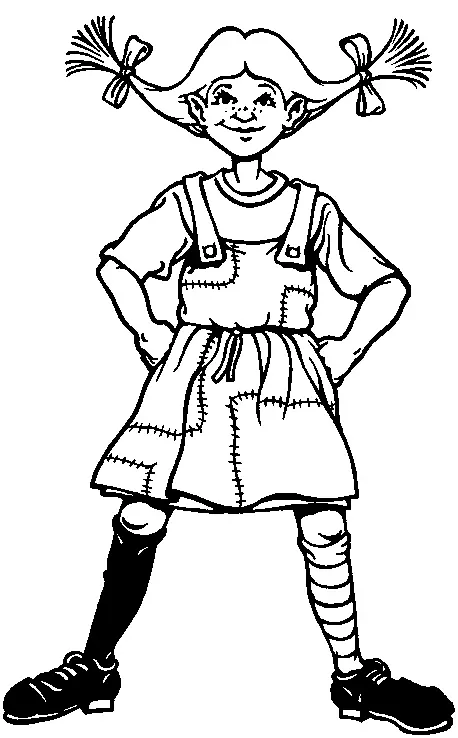 Pippi Langstrumpf Ausmalbilder 28