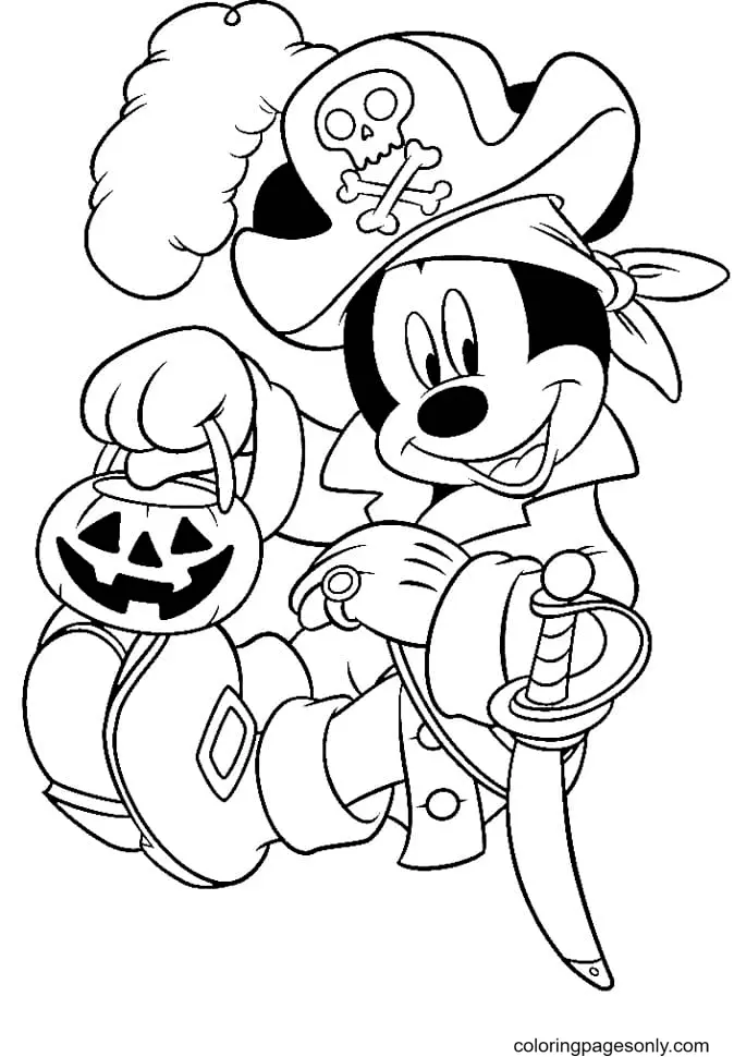 Desenhos de Piratas Para Colorir 2