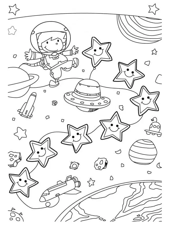 Desenhos de Planeta Para Colorir 27