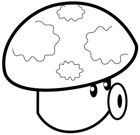 Desenhos de Plants Vs Zombies Para Colorir 47