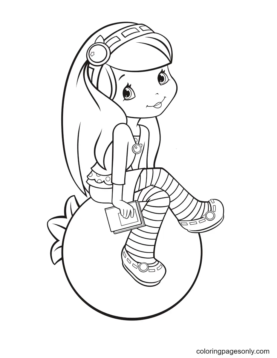 Plum Pudding Coloring Pages