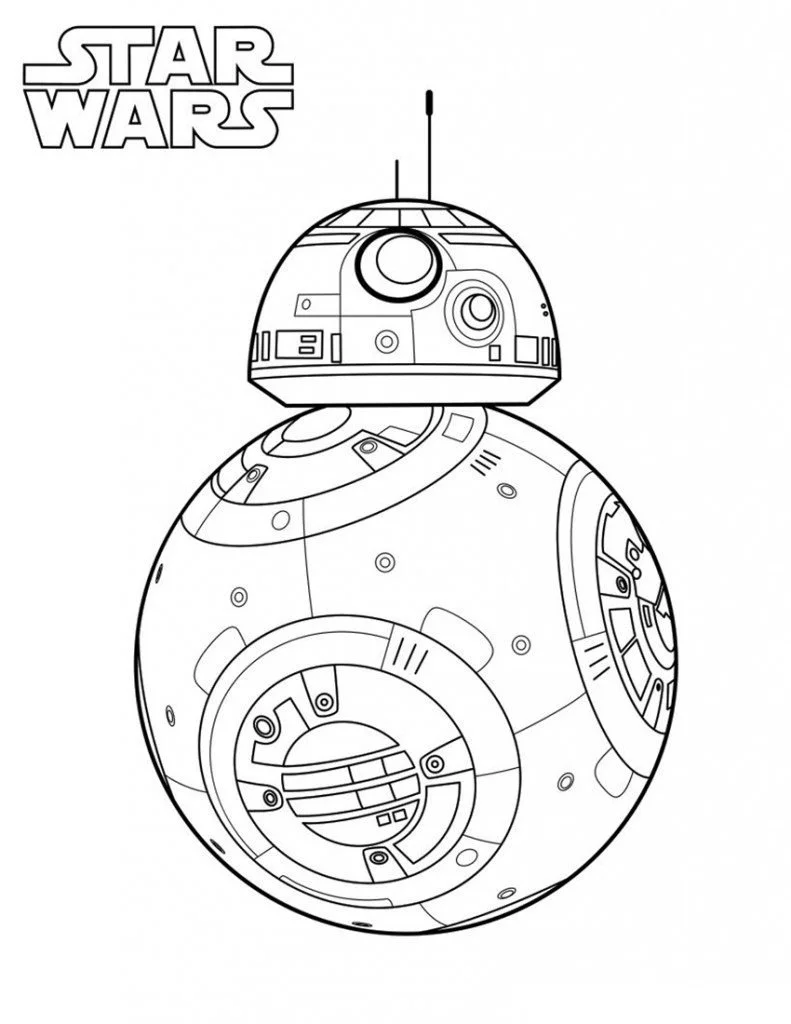 Poe Dameron Ausmalbilder 11
