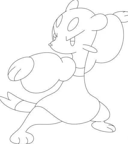 Desenhos de personagens Pokemon Para Colorir 112