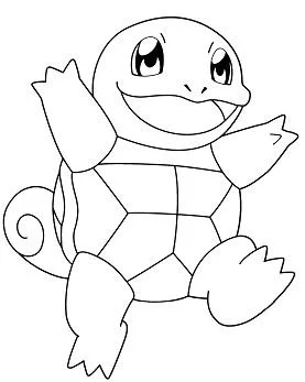Pokemon Characters Coloring Pages 190