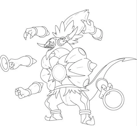 Pokemon Charaktere Ausmalbilder 234