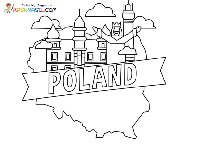 Polen Ausmalbilder 11