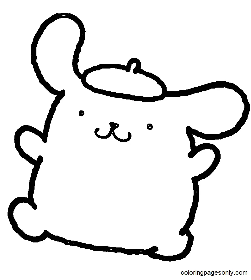 Pompompurin Ausmalbilder 16