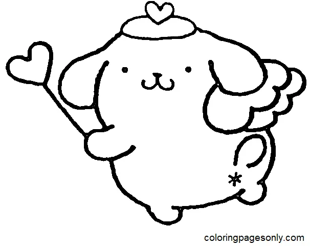 Pompompurin Ausmalbilder 19