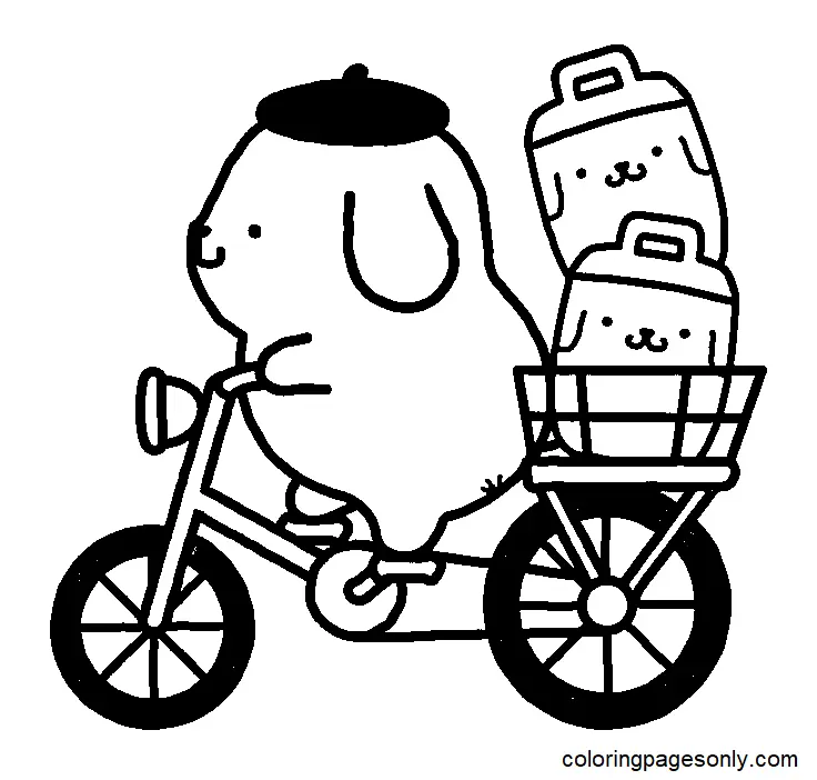 Pompompurin Ausmalbilder 27