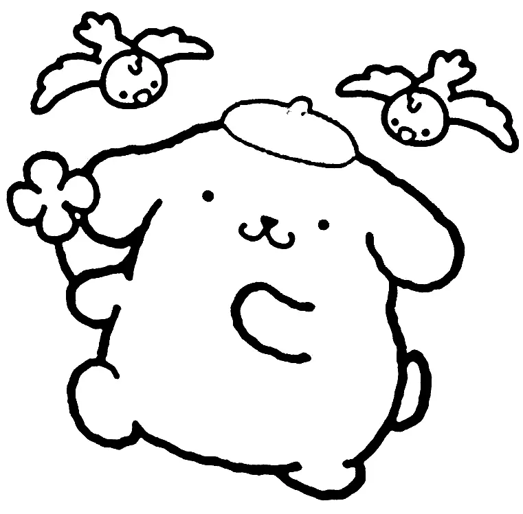 Pompompurin Ausmalbilder 33