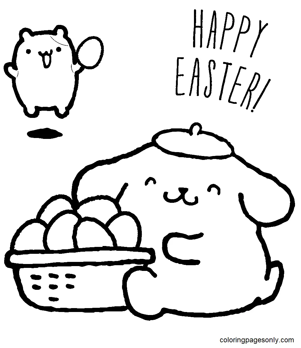 Pompompurin Ausmalbilder 39