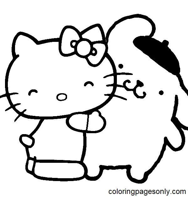 Pompompurin Para Colorear 4