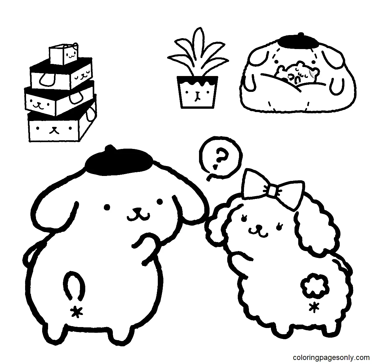 Pompompurin Para Colorear 40