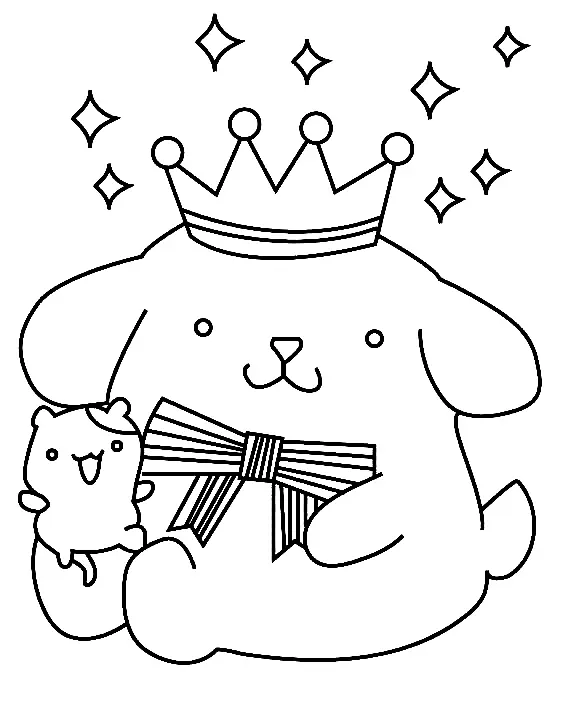 Desenhos de Pompompurin Para Colorir 45