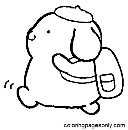 Pompompurin Ausmalbilder 49