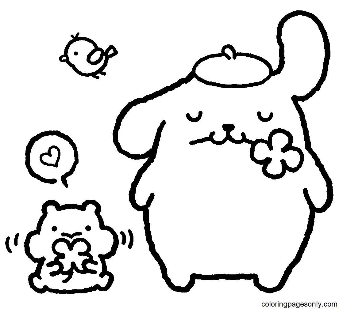 Pompompurin Para Colorear 50