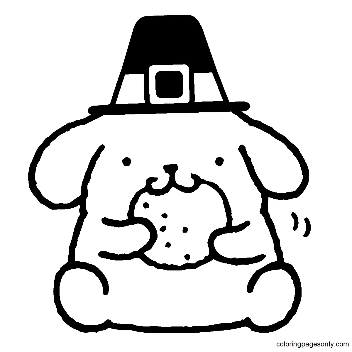 Pompompurin Para Colorear 51