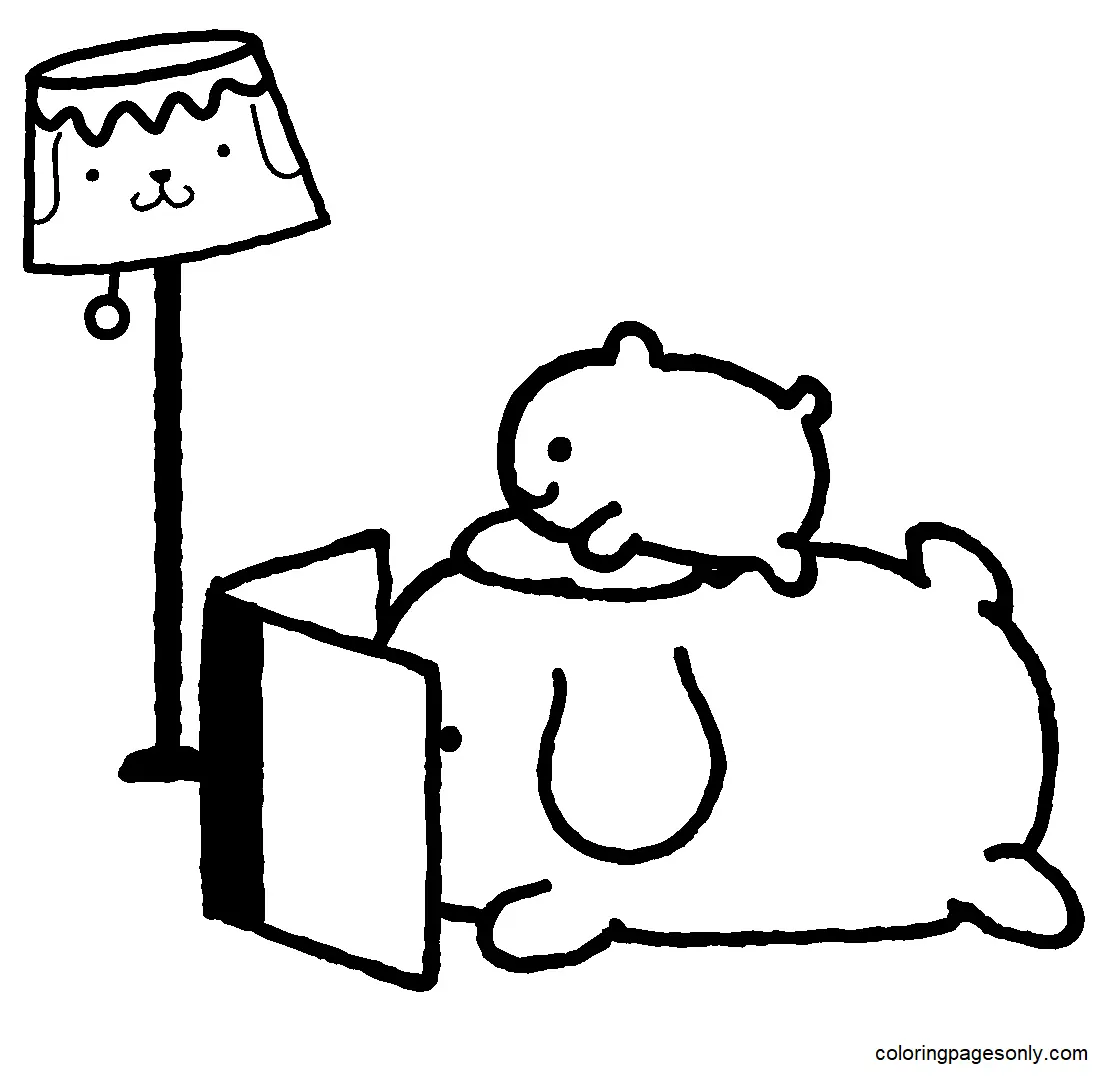 Pompompurin Coloring Pages