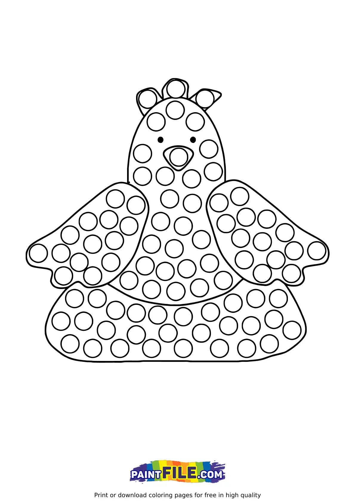 Pop It Coloring Pages 52